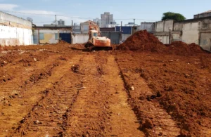 Escavação em obra