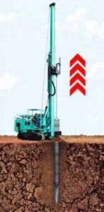 Inserção de armadura na estaca